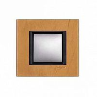 Рамка 1 пост UNICA CLASS, кожа светлая | код. MGU68.002.7P1 | Schneider Electric